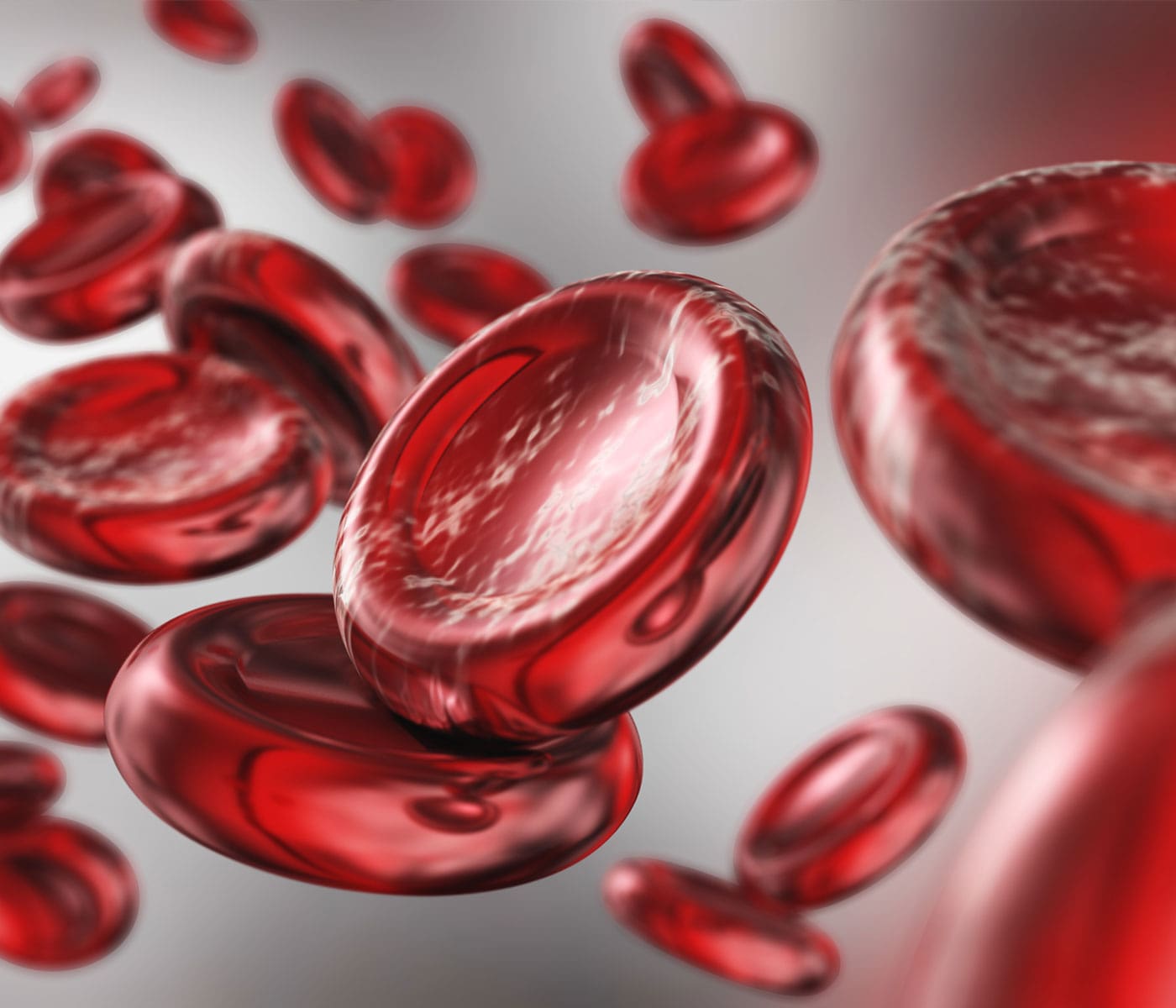 Red blood cells to represent Hematology disease area